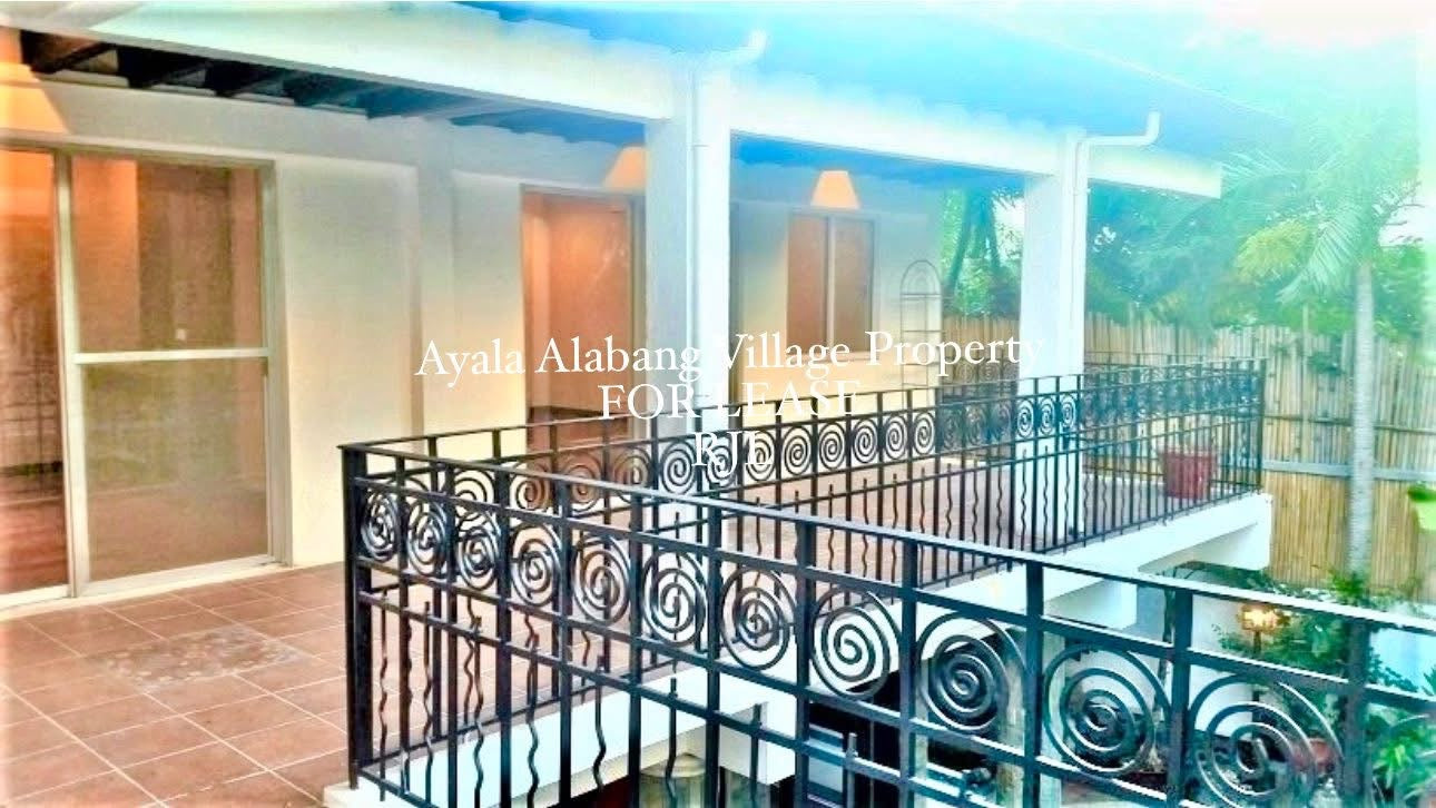 Ayala Alabang Village Property FOR LEASE D