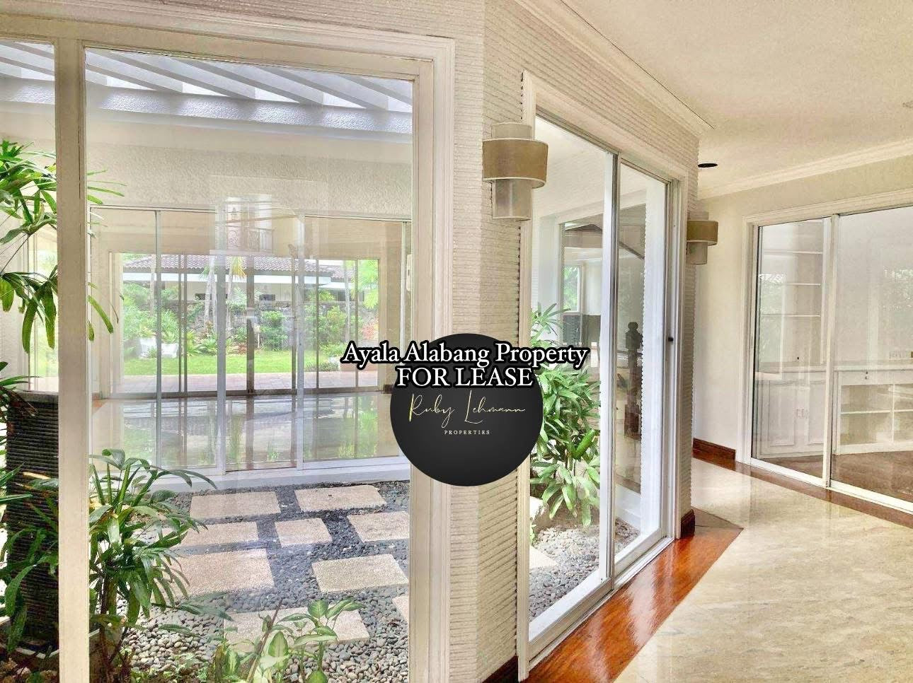 Ayala Alabang Village Property FOR LEASE D