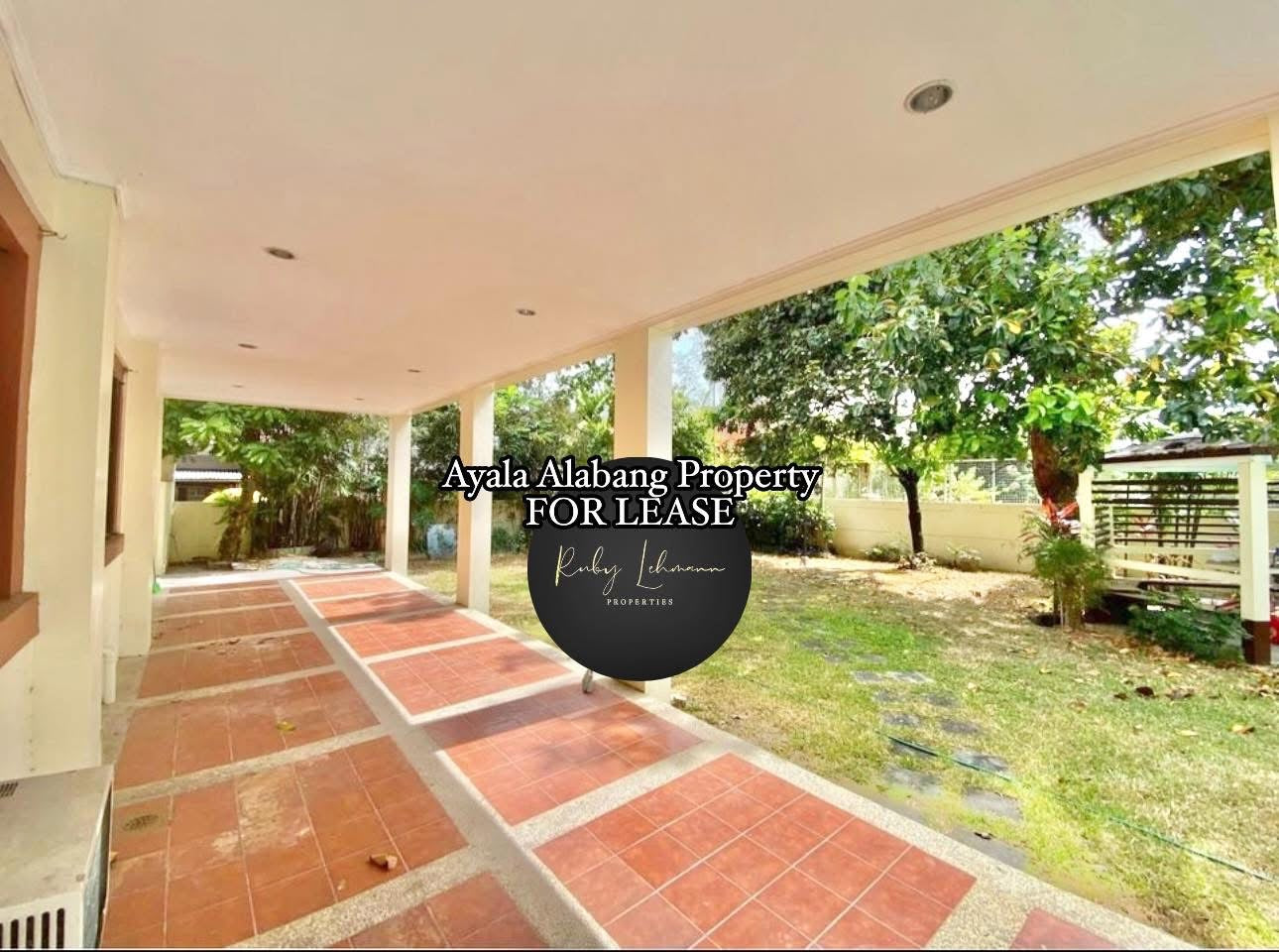 Ayala Alabang Villlage Property FOR LEASE D