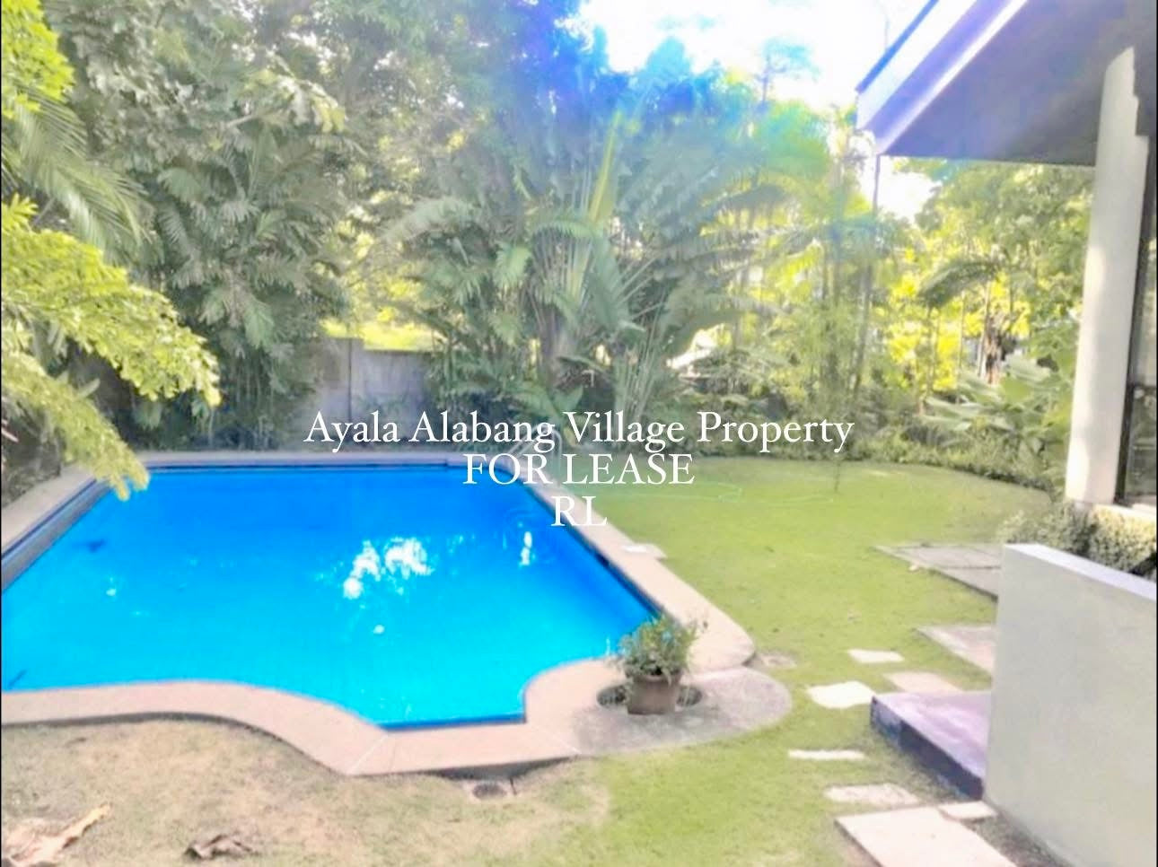 Ayala Alabang Village Property FOR RENT D