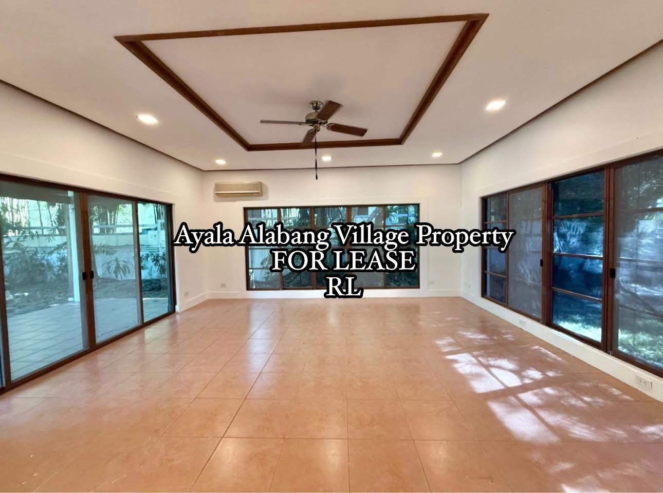 Ayala Alabang Village Property FOR LEASE D